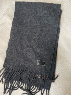 Coach cashmere lambswool scarf muffler luxury made in Italy